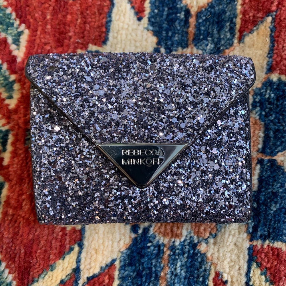 COPY - Rebecca Minkoff Silver Molly Metro Wallet